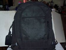  SOC Gear Bugout Bag - 600 Denier Poly/Canvas - Molle Compatible Black backpack picture