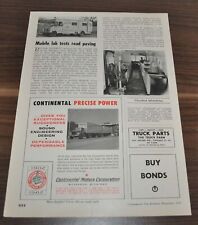1962 Penn Yan Express Continental Motor Engine Truck Ad picture