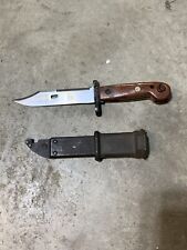 Vintage Russian Soviet Bayonet With Scabbard picture