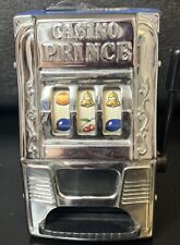 Vintage Waco Casino Prince Slot Machine Bank 1970's Blue Works Japan picture