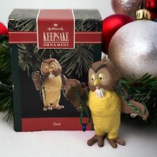 Vintage Hallmark Keepsake Ornament 1992 “OWL” Winnie The Pooh w/Box picture