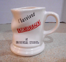 1989 Universal Studios Earthquake Ride Attraction Coffee Mug Vintage picture