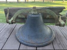 Antique Cast Iron Farm Bell picture