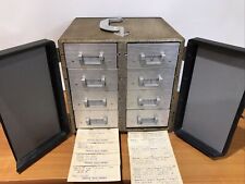 #1 EMA Eastern Military Academy Cadet 8 Drawer Red Border Kodachrome Drawer 1 -2 picture