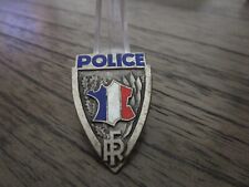 Vintage French National Police Lapel Pin By Arthus Bertrand Paris  #802S picture