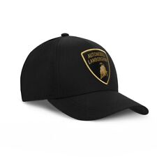 Lamborghini Gold Shield Cap Black picture