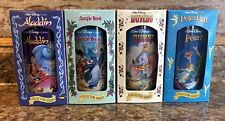 (4) Vintage 1994 Burger King Disney Glasses Jungle Book Dumbo Aladdin Peter Pan picture