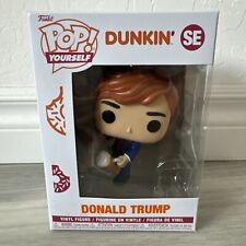 Funko Pop Custom Donald Trump With Beer Dunkin Donuts Box  Limited Edition  picture