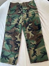 Military Cold Weather BDU Pant, Woodland Pattern Large-Regular New Never Worn picture