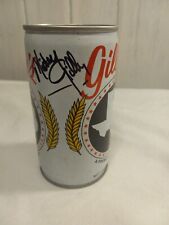 Signed Early 80’s Gilley’s Beer Can From Mickey Gilley’s Club Pasadena Texas picture