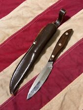 Vintage Antique Ideal Products Solingen Germany Hunting Knife With Sheath picture