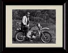 16x20 Framed Hunter S Thompson Autograph Promo Print picture