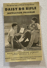 DAISY B.B RIFLE INSTUCTION PROGRAM 1959 10TH EDITION picture