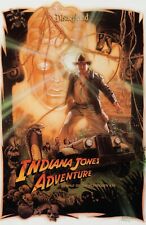 Disneyland Indiana Jones Temple of the Forbidden Eye Attraction Print Poster picture