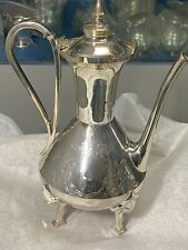 vintage stainless steel tea kettle new Rare Handmade Sliver picture