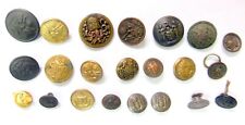Antique American Army and Others Collection of 22 Buttons from local Estate. picture