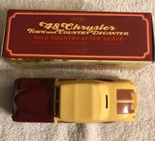 VINTAGE AVON COLOGNE-48 Chrysler Town & Country /Wild Country After Shave- Full picture