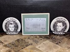 The Man From Uncle Napoleon Solo & Illya Kuruakin Pinback Buttons W ID Card picture