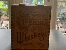 NELSON'S GREEN BRIER NASHVILLE, TENN.WOODEN WHISKEY CRATE picture