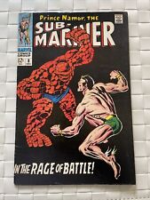 Sub-Mariner #8 Prince Namor Vs Thing Classic Cover  Marvel 1968 picture