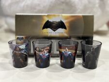 Batman V Superman Glassware Set 4 Pc. Shot Glasses picture