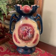 Antique A.G. Harley Jones Vase. 14” Tall. picture
