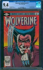 Wolverine Limited Series #1 (1982) ⭐ CGC 9.4 ⭐ Frank Miller Key Marvel Comic picture