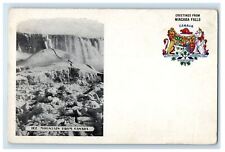 c1905s Ice Mountain Greetings from Niagara Falls Canada CA SMC Unposted Postcard picture