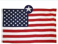 3x5ft American US Flag Brass Grommet Embroidered sewn Stripes Fade UV resistant picture
