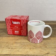 BIALETTI 100th Anniversary Collectors Coffee Mug 1919-2019 NEW White & Red 12oz picture