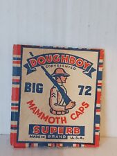 Doughboy Mammoth Superb Caps Big 72 WWI Patriotic Advertising Package  picture