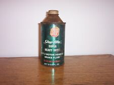Vintage Western Auto STOP RITE Heavy Duty Automotive Brake Fluid Tin Can Lid picture