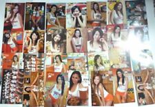 HOOTERS Singapore & Taiwan Promo 27pc Pocket Calendars 2008-2013 Rare Collect picture