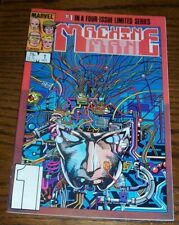 #1s Sale MACHINE MAN #1 Arno Stark, Barry Windsor Smith VF 8.0 Bag&Bd Comb Shpg picture