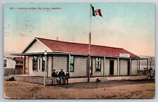 Vintage Postcard Mexico Custom House Tia Juana c1911 Divided Back picture