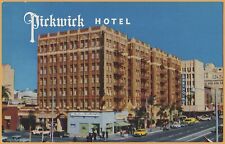 San Diego, Calif., Pickwick Hotel-1950's Autos & Trucks, Greyhound Depot picture