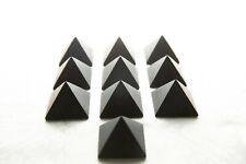 Pyramid unpolished shungite 50mm 1,97` Set 10 pcs EMF protection wholesale C60 picture