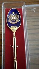 Gold Collector Spoon “Malaysia” Vintage picture
