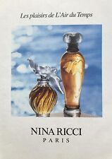 1993 Les Plaisirs de L'Air du Temps by NINA RICCI Perfume & Bath PRINT AD picture