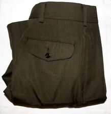 USMC Poly Wool Dress Uniform Trouser Size 33R OD Green Nice LOOK picture