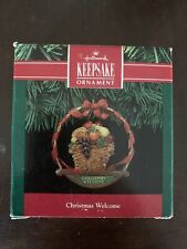 Hallmark - Christmas Welcome - 1991 Keepsake Ornament picture
