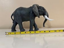 Papo Large African Elephant figurine--Large rubber elephant with Trunk down picture