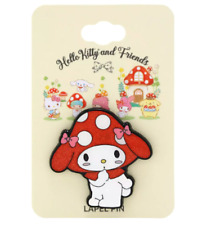 New Hello Kitty & Friends My Melody Mushroom Glitter Enamel Pin picture