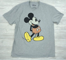 Disney Mickey Mouse Shirt Mens Unisex XXL (50/52) Gray Mad Engine Classic Mickey picture