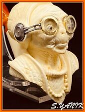 S.YANIK MEERSCHAUM PIPE LARGE MAZ KANATA STAR WARS CHARACTERS FITTED CASE picture