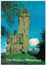 The National Wallace Monument Abbey Craig Edinburgh Scotland Postcard picture