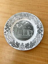 Wedgwood Bowdoin College 1931 - Massachusetts Hall - 10 Inch Dinner Plate picture