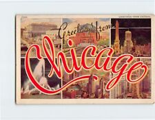 Postcard Greetings from Chicago, Illinois picture