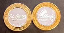 1/2 Ounce Silver Casino Tokens El Cortez picture