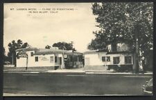 1930's Mt. Lassen Motel Red Bluff CA ArtVue Vintage Roadside Postcard RS picture